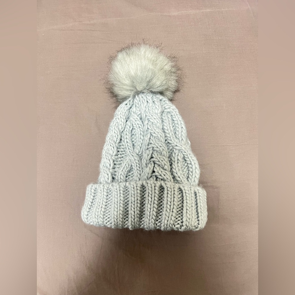 New Kangol Hat Quilted Bucket Hat Gap Cable Knit Poof Beanie pom pom hat - Picture 10 of 13